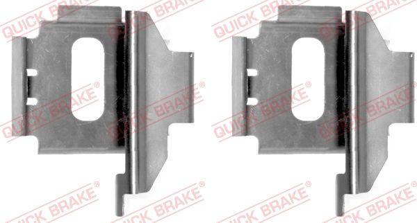 QUICK BRAKE Комплектующие, колодки дискового тормоза 109-1283